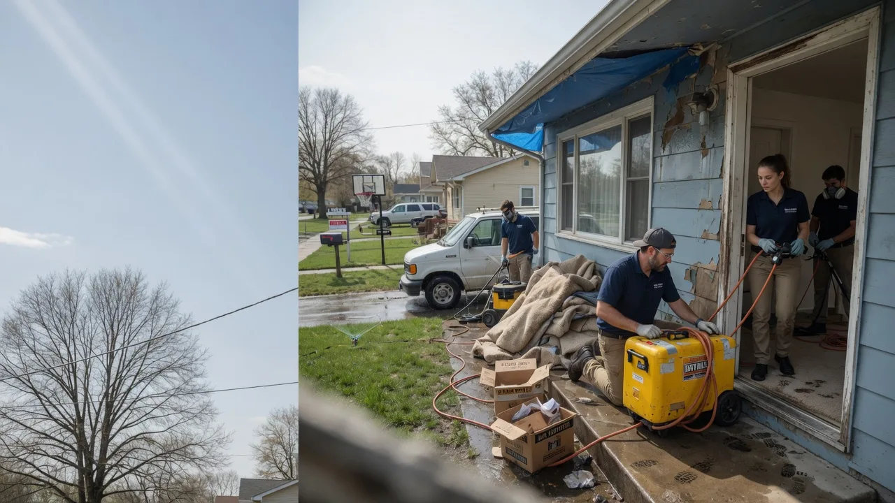 Basement Flood Cleanup in Green Castle, MO near me